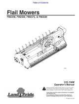 Land Pride FM25 User manual