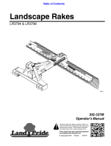 Land Pride LR37 Series User manual