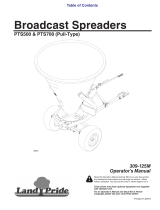 Land Pride PTS700 User manual