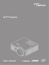 Optoma ML1050ST  User manual