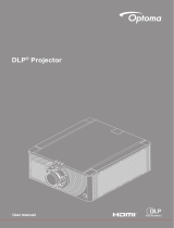 Optoma ZK750 User manual