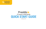 Q-See Presidio Series Quick start guide