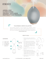 HoMedics ARMH-590 Aroma Diff User manual