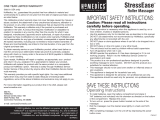 HoMedics PM-4 Instruction book