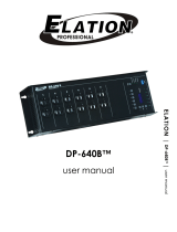 Elation DP-640B User manual