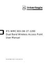 Interlogix IFS Wireless Access Points WMC303-1W-1T-1200 User manual