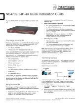 Interlogix NS4702-24P-4X Quick Installation Guide