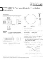 Interlogix TVP-WM-PM Pole Mount Adapter Installation guide