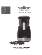Salton CG1650 Owner's manual