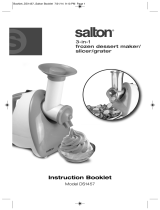 Salton DS1457 Owner's manual
