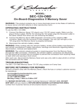 Schumacher Electric SEC-12V-OBD Owner's manual