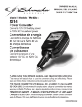 Schumacher Electric XI14 Owner's manual