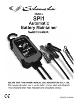 Schumacher SPI1 1A 6V/12V Automatic Battery Maintainer Owner's manual