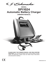 Schumacher SPI1024 10A 24V Automatic Battery Charger Owner's manual