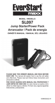 Schumacher EverStart SL097 Jump Starter/Power Pack Owner's manual