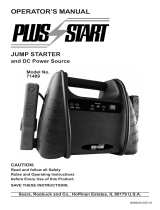 Schumacher 71489 Jump Starter and DC Power Source Owner's manual