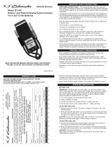 Schumacher BT-100 Owner's manual