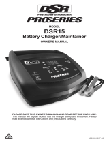 DSR DSR15 Battery Charger/Maintainer Owner's manual