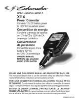 Schumacher XI14 Owner's manual