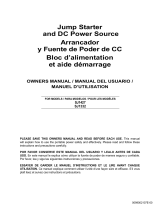 Schumacher SJ1427 Jump Starter and DC Power Source SJ1332 Jump Starter and DC Power Source Owner's manual