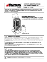 Gas-Fired Products 125-R User manual