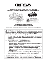 Desa Tech CSG3924NRA Owner's manual