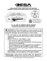 Desa Tech EZ30NR Owner's manual