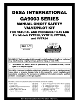 Desa GA9003 Owner's manual