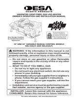 Desa Tech HDL24N Owner's manual