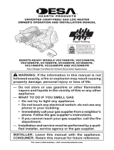 Desa Tech EC30NR Owner's manual