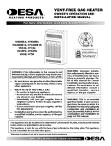 Desa VP10A Owner's manual