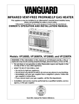 Vanguard VP1600D User manual