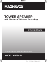 Magnavox MHT843n Owner's manual