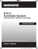 Magnavox MD695 Owner's manual