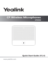 Yealink CPW90 Wireless Microphones V1.4 Quick start guide