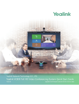 Yealink VC800 Full HD Video Conferencing System V31.10 Quick start guide