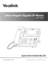 Yealink SIP-T46G Quick start guide