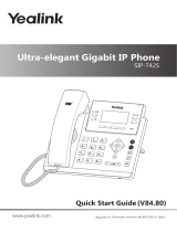 Yealink SIP-T42S Quick start guide