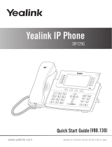 Yealink SIP-T29G Quick start guide