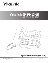 Yealink SIP-T23P & T23G Quick start guide