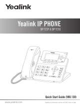 Yealink SIP-T23P & T23G Quick start guide