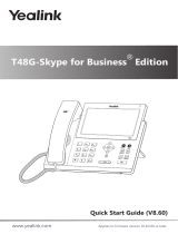 Yealink T48G-Skype for Business Edition Quick start guide