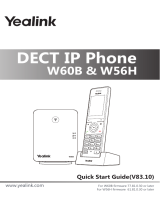 Yealink Yealink W60B & W56H Quick start guide