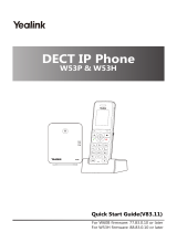 Yealink Yealink W53P & W53H Quick start guide