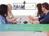 Yealink VC110 All-in-one HD Video Conferencing Endpoint  V21.20 Quick start guide