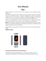 Lava One ONE Owner's manual