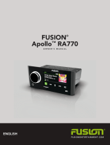 Fusion MS-RA770 Owner's manual
