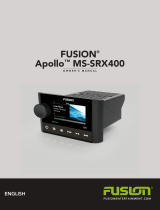 Fusion MS-SRX400 Owner's manual