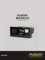 Fusion MS-RA210 User manual