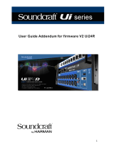 SoundCraft Ui24R Owner's manual